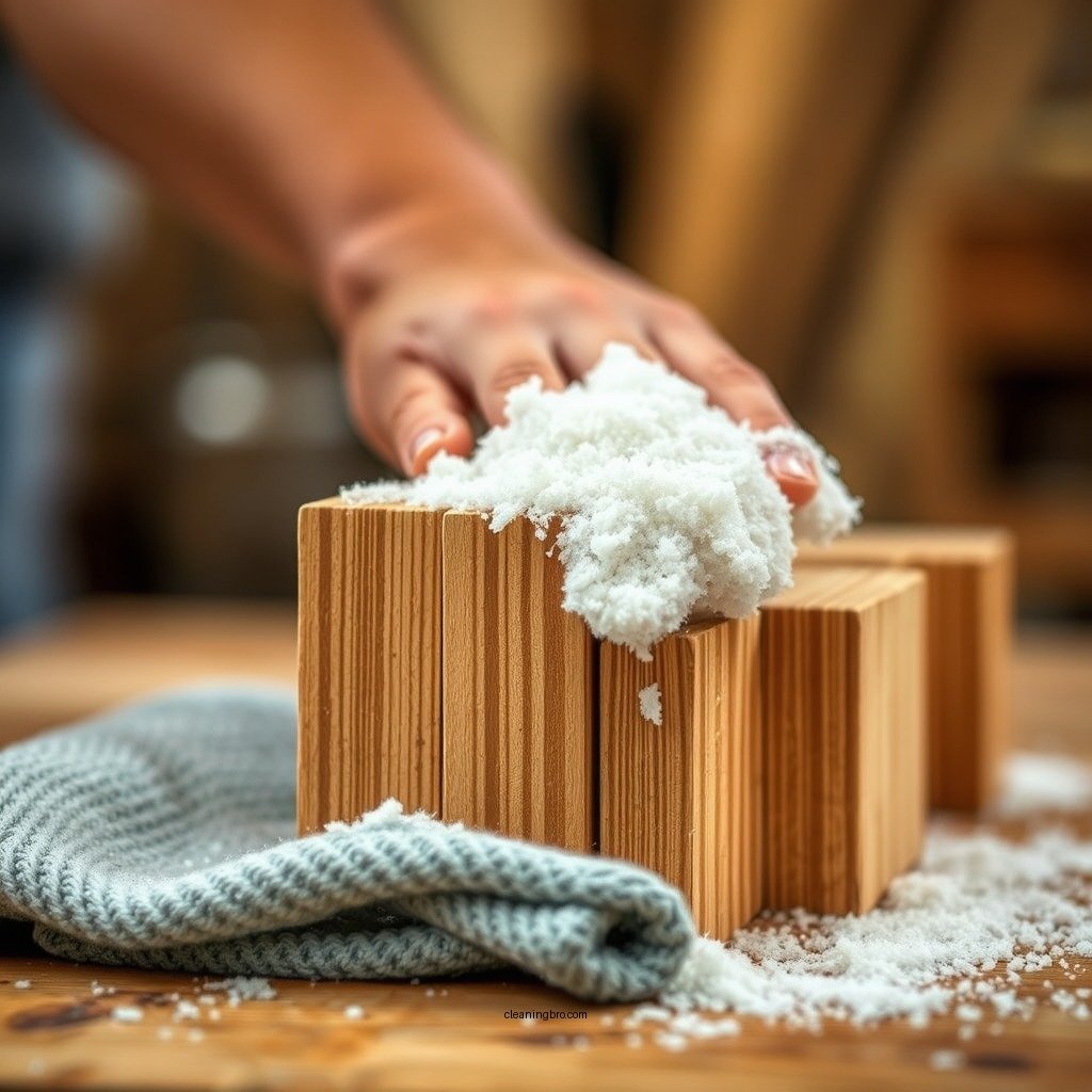 Step-by-Step Cleaning Process - how to clean wooden blocks