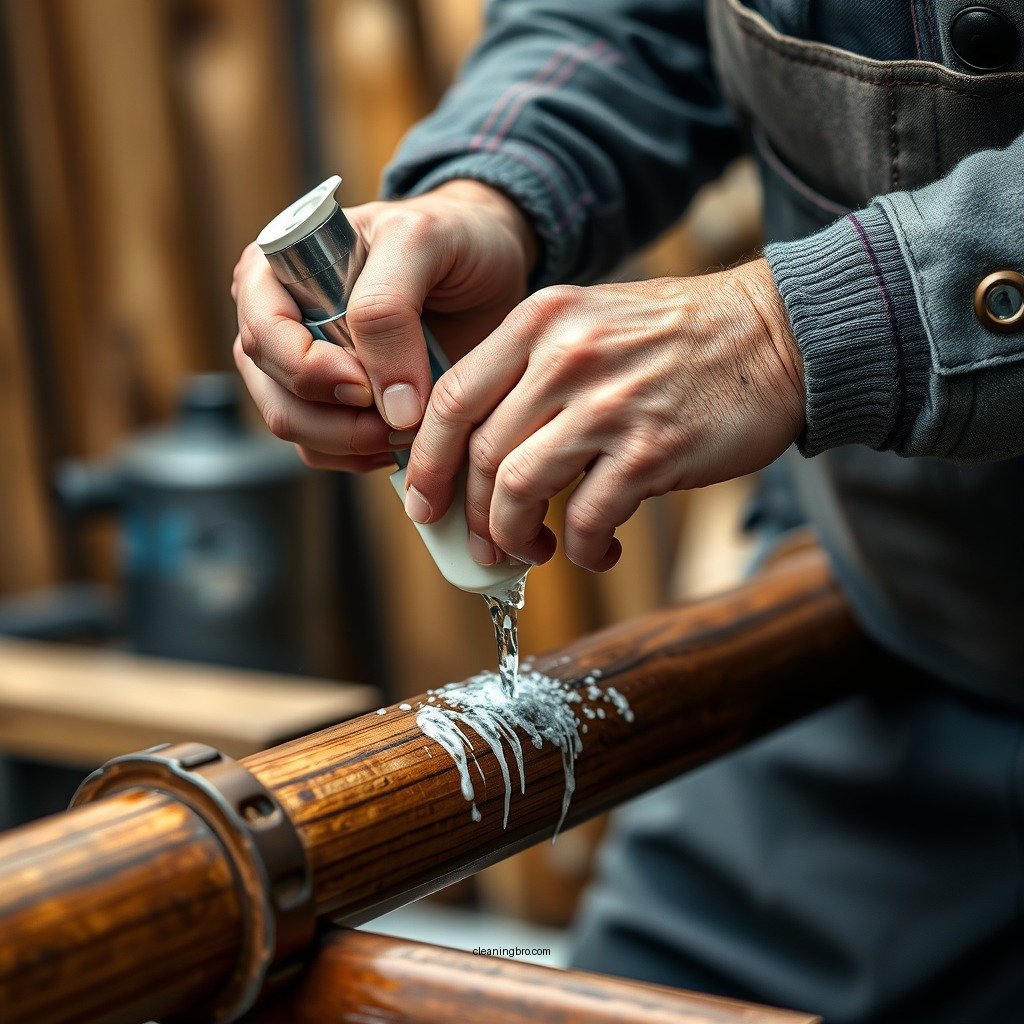 Step-by-Step Cleaning Process - how to clean wooden pipe