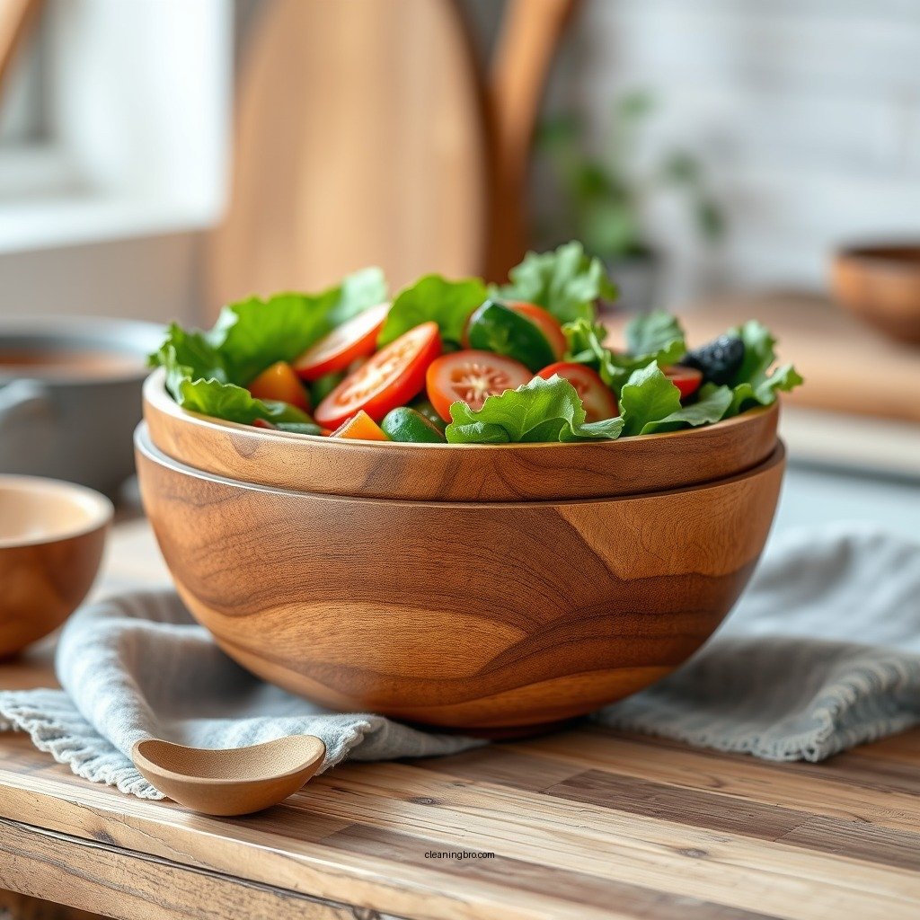 Understanding the Material - how to clean wooden salad bowls