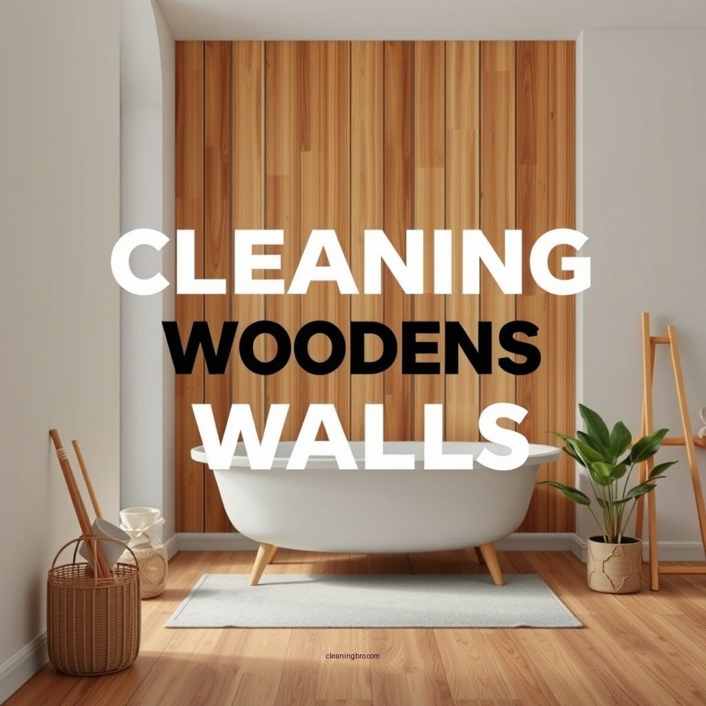 Choosing the Right Cleaning Supplies - how to clean wooden walls