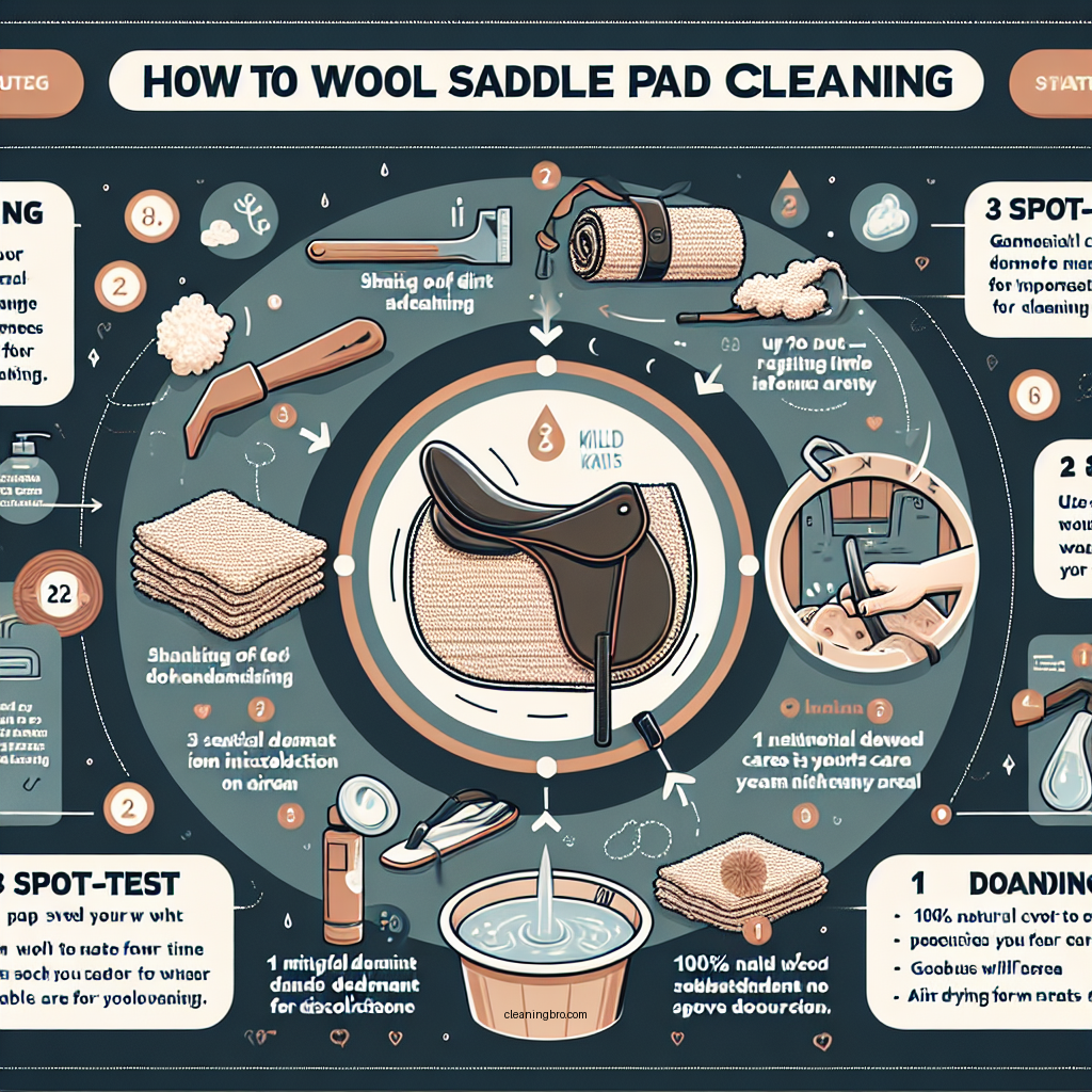 how to clean wool saddle pad - Data Infographic and Statistics