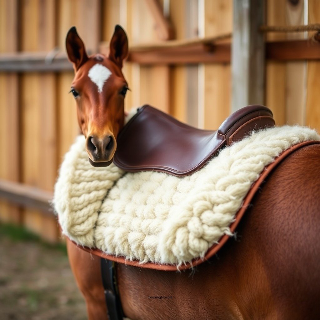 Understanding Your Wool Saddle Pad - how to clean wool saddle pad