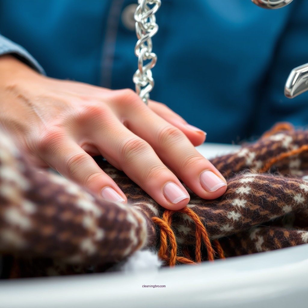 Hand Washing Your Wool Scarf - how to clean wool scarf