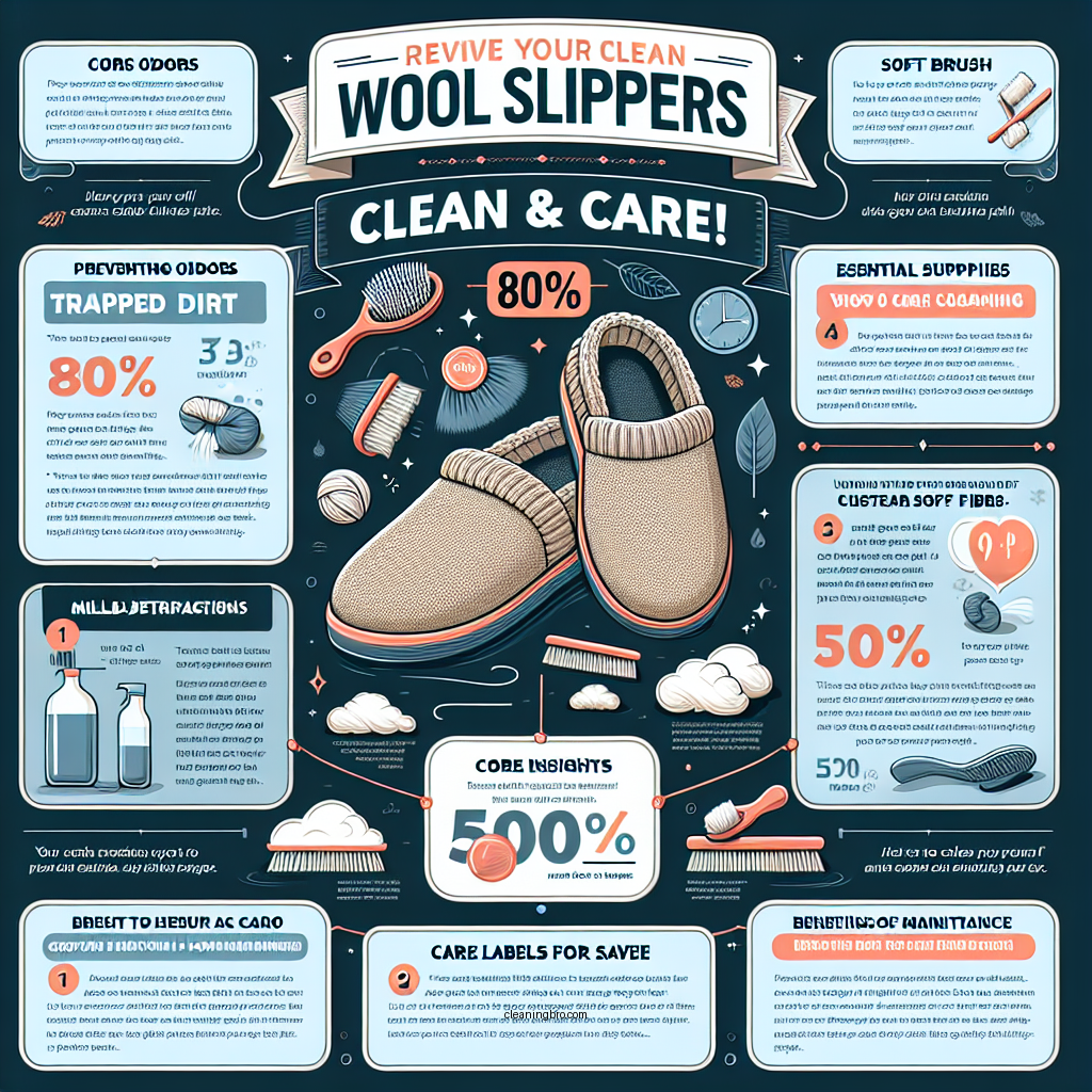 how to clean wool slippers - Data Infographic and Statistics