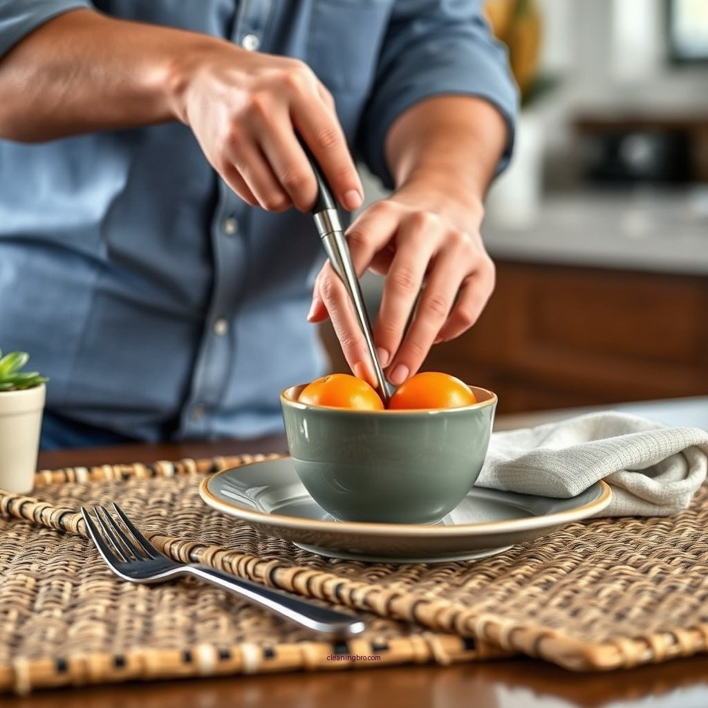 Regular Maintenance Tips - how to clean woven placemats