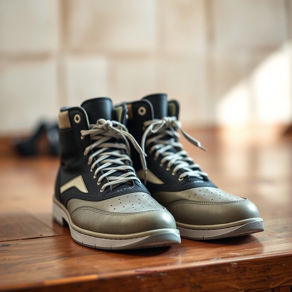 Gather Your Cleaning Supplies - how to clean wrestling shoes