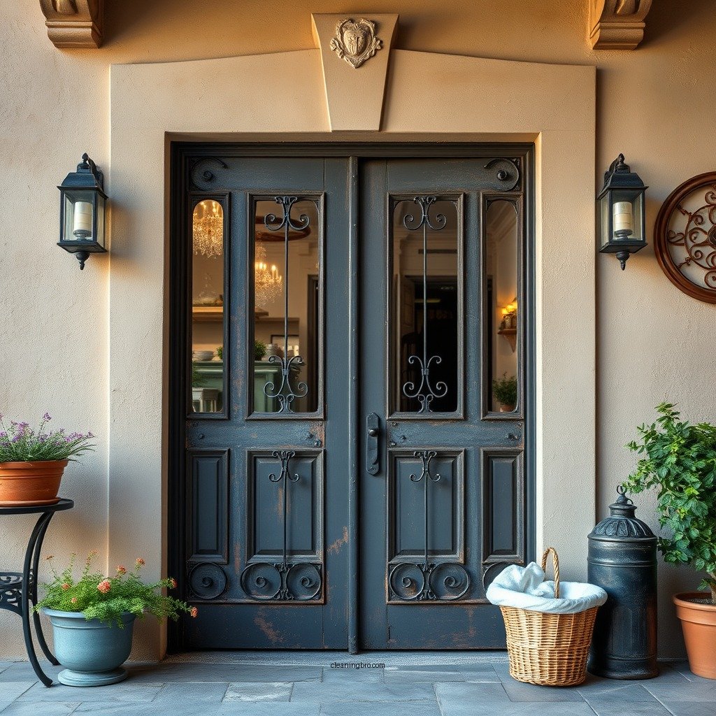 Gather the Necessary Supplies - how to clean wrought iron doors