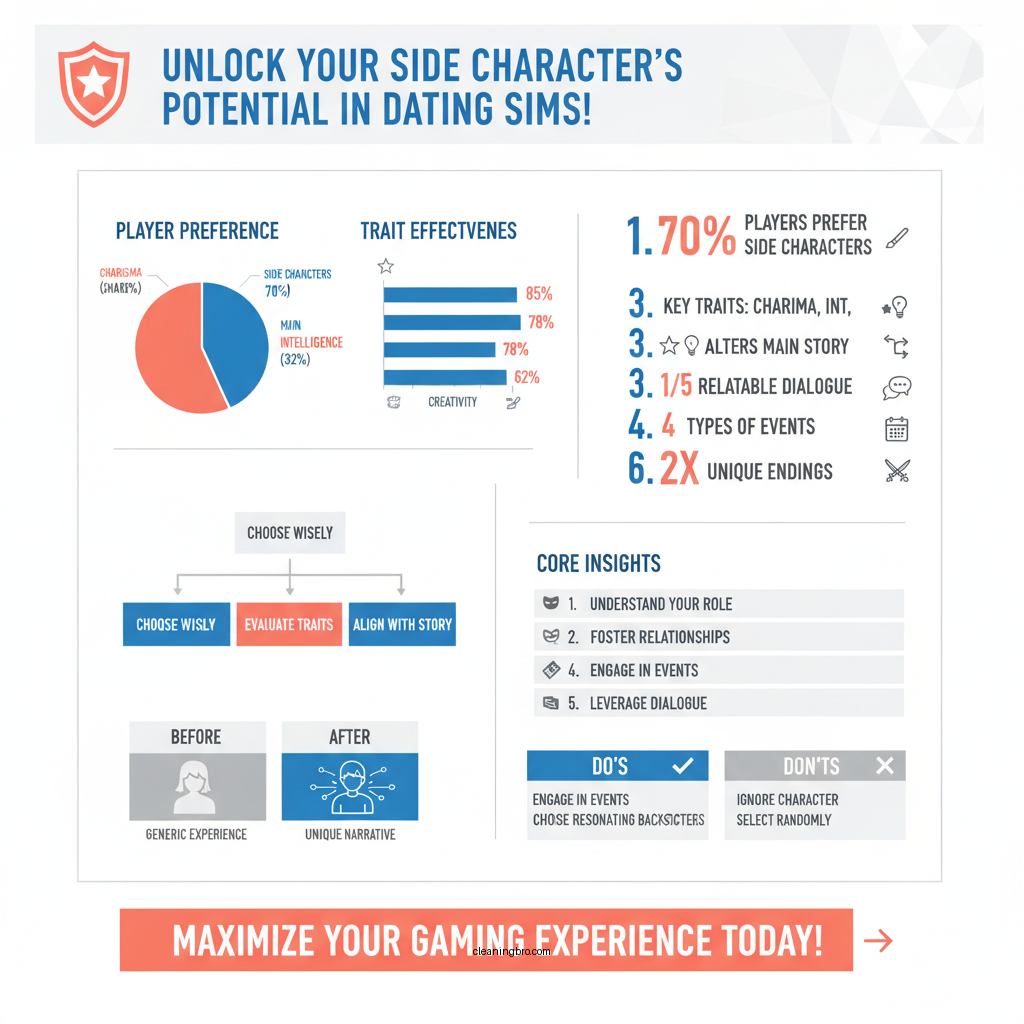 how to clear a dating sim as a side character - Data Infographic and Statistics