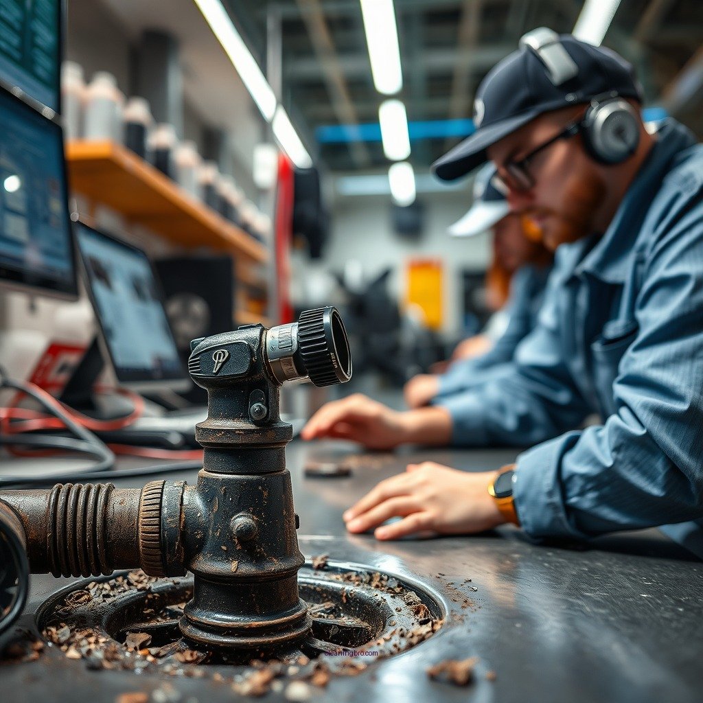 Preparing to Clear the Drain - how to clear a floor drain