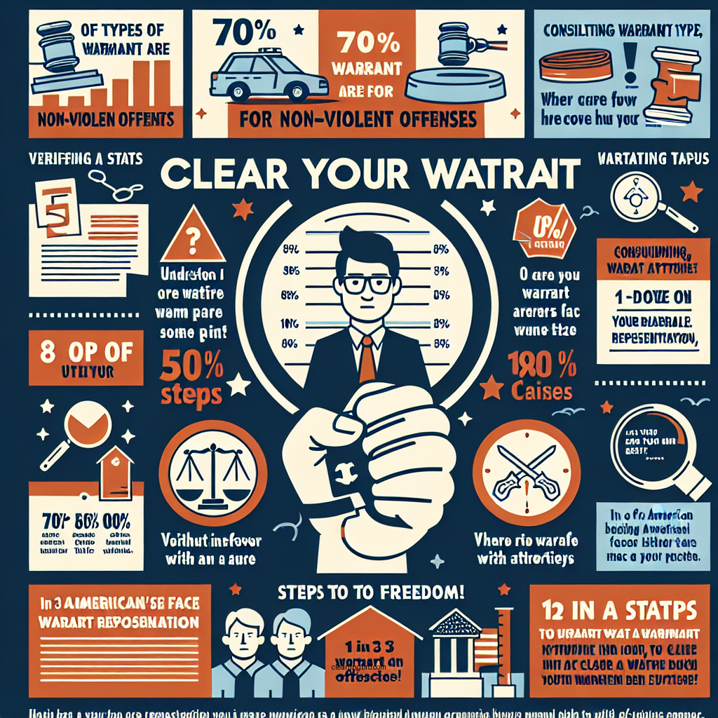 how to clear a warrant without going to jail - Data Infographic and Statistics