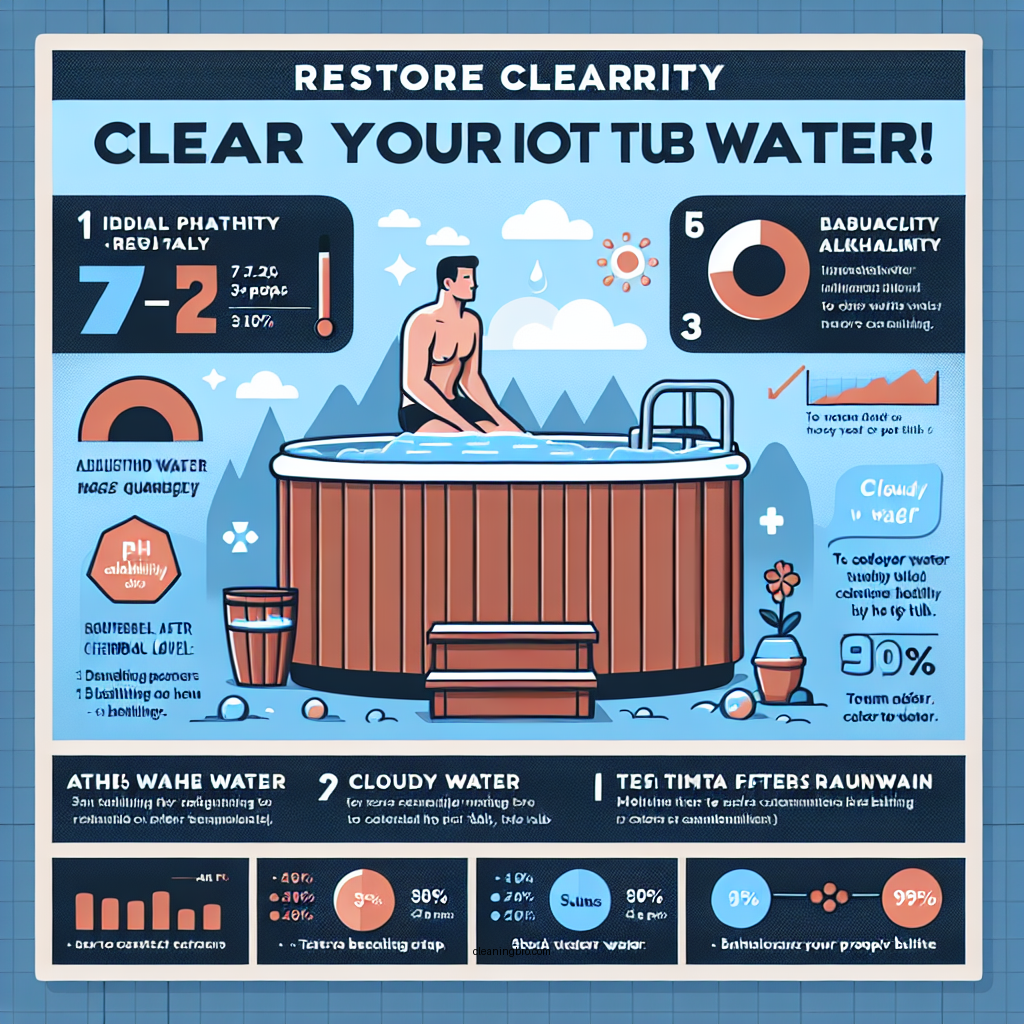 how to clear cloudy hot tub water - Data Infographic and Statistics