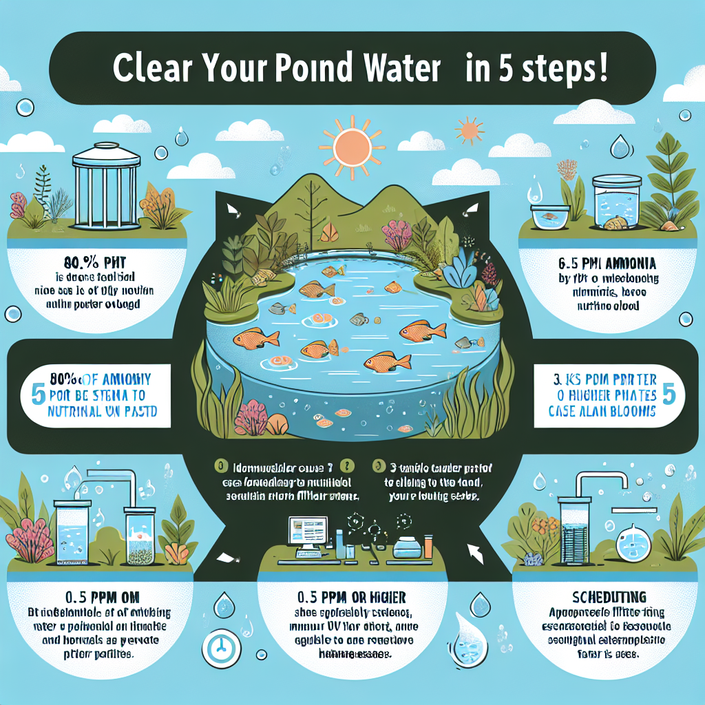 how to clear cloudy pond water - Data Infographic and Statistics