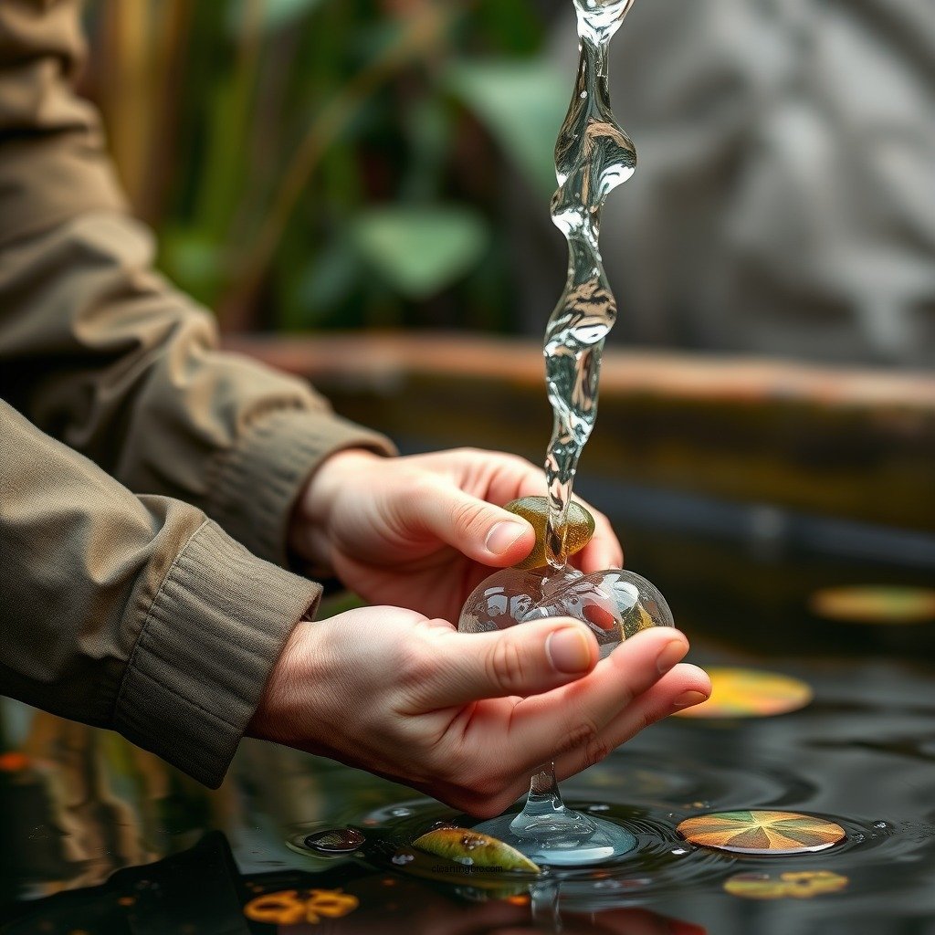Test the Water Quality - how to clear cloudy pond water
