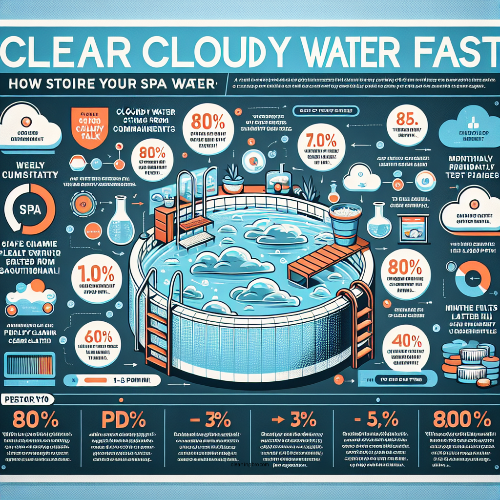 how to clear cloudy spa water - Data Infographic and Statistics