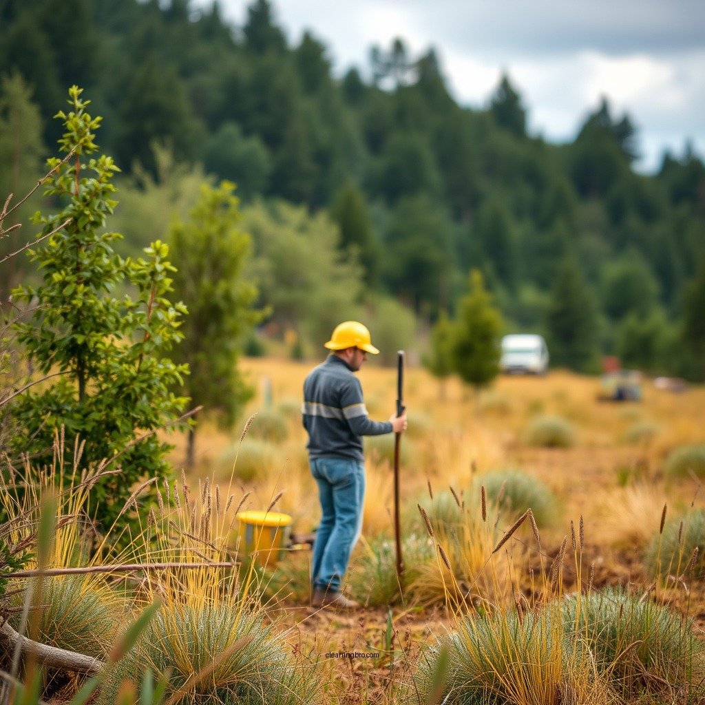 Assess the Area - how to clear land of trees and brush