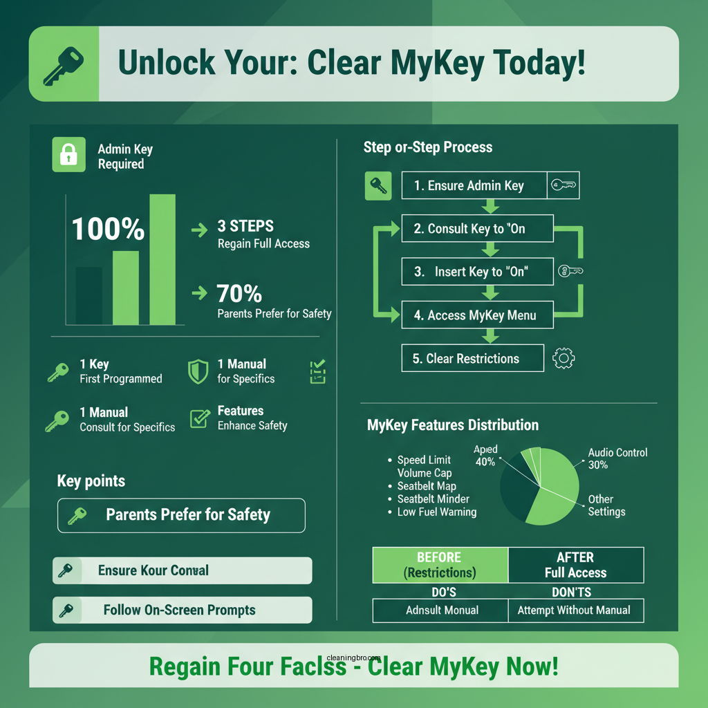 how to clear mykey - Data Infographic and Statistics