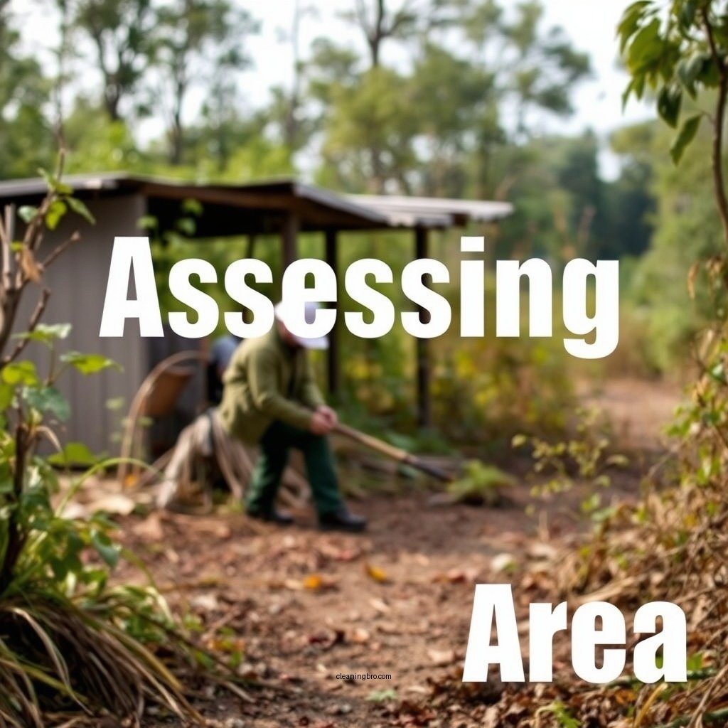 Assessing the Area - how to clear overgrown land