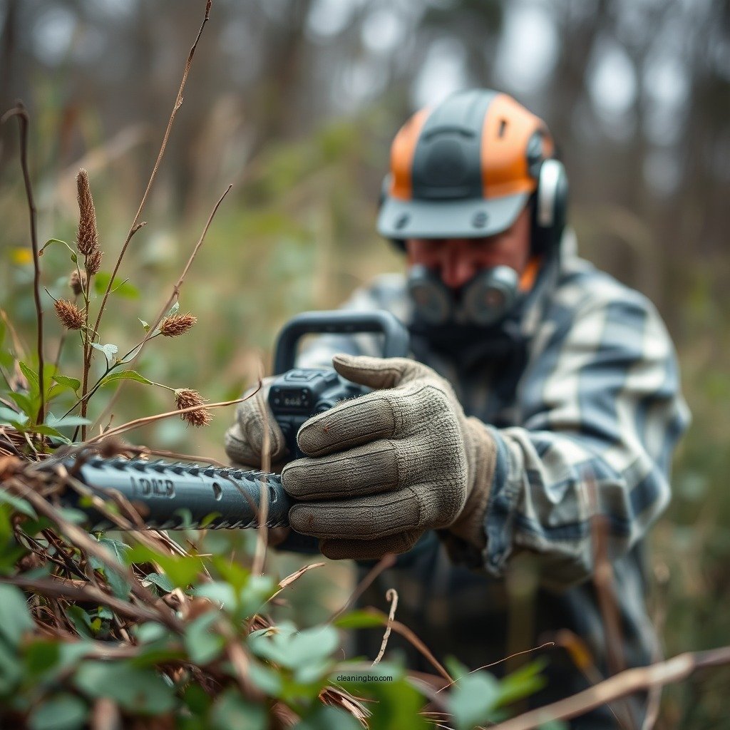 Choosing the Right Tools - how to clear overgrown land