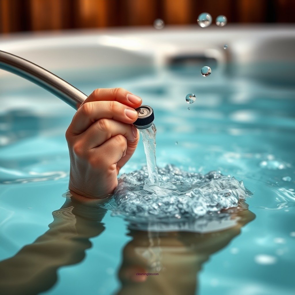 Clean the Filters - how to clear up hot tub water