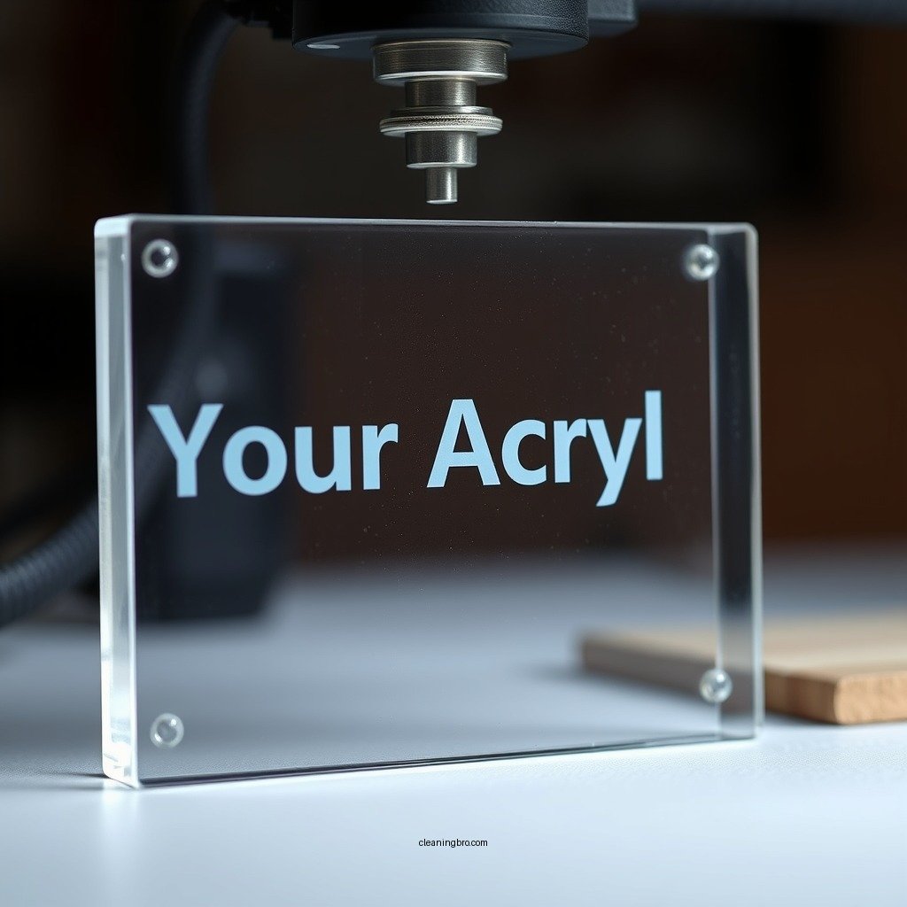 Preparing Your Acrylic - how to engrave clear acrylic with diode laser