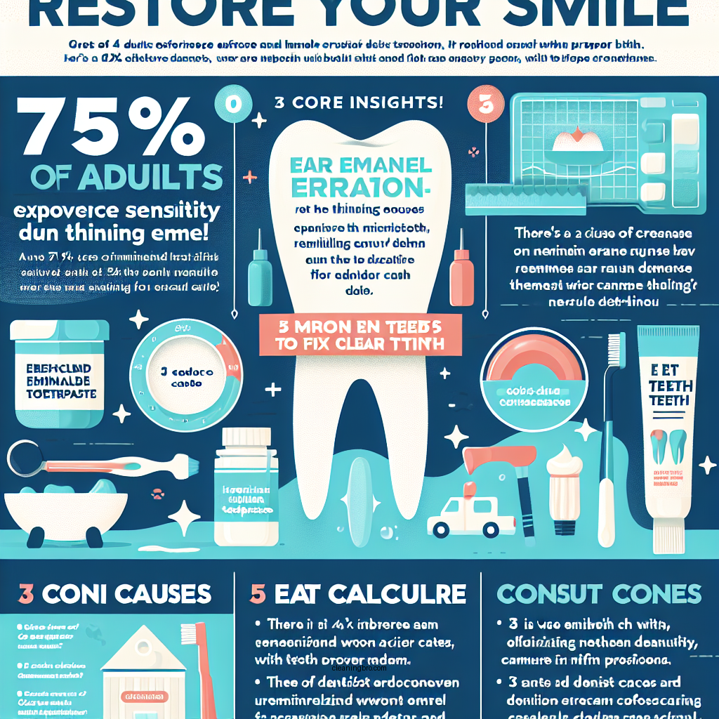 how to fix clear teeth - Data Infographic and Statistics