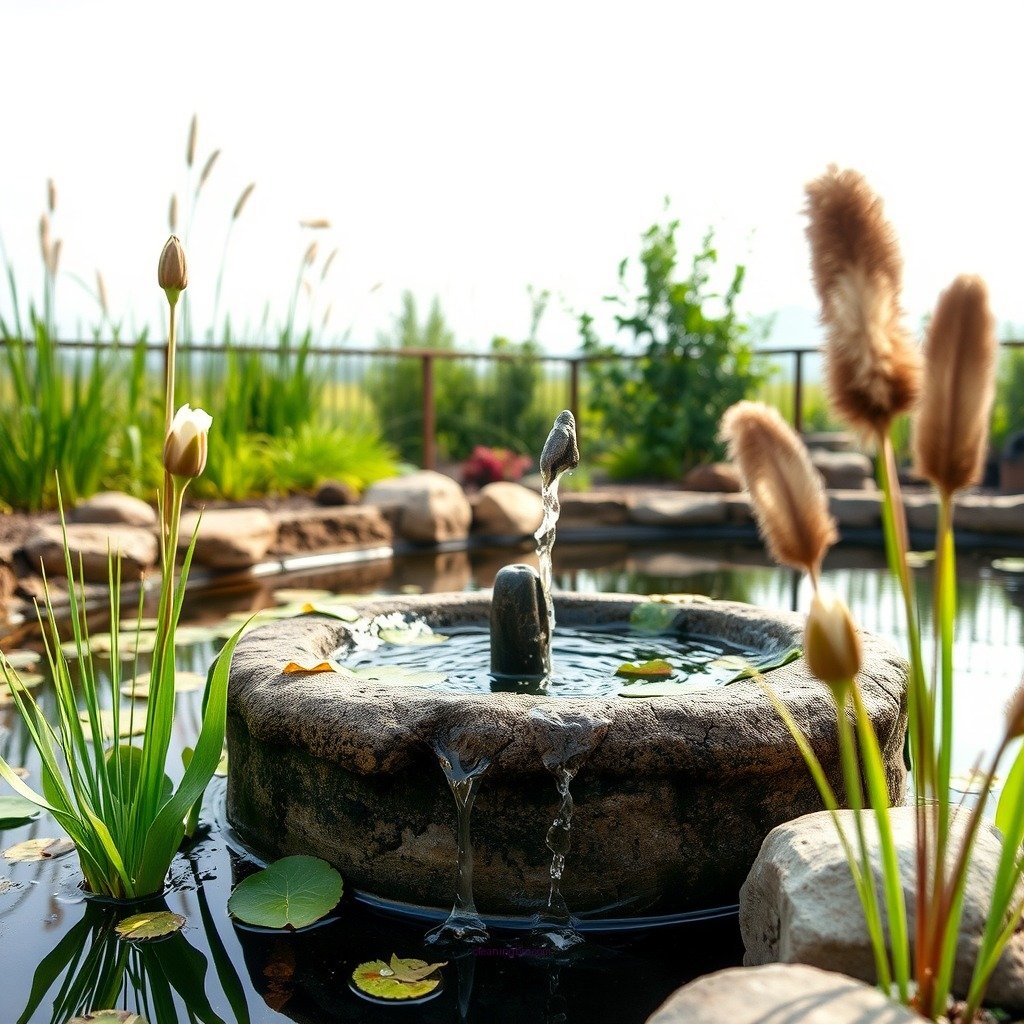 Natural Filtration Methods - how to keep a pond clean without fish