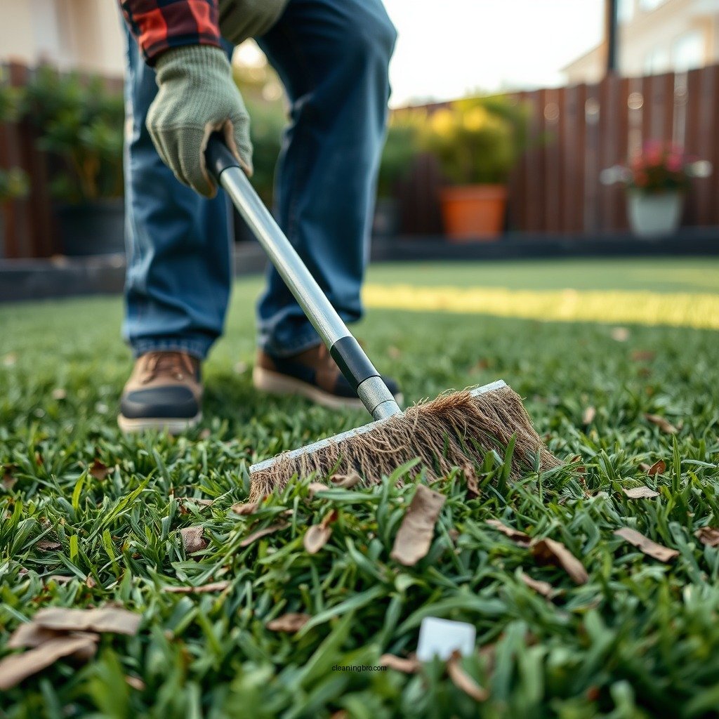 Debris Removal - how to keep artificial grass clean