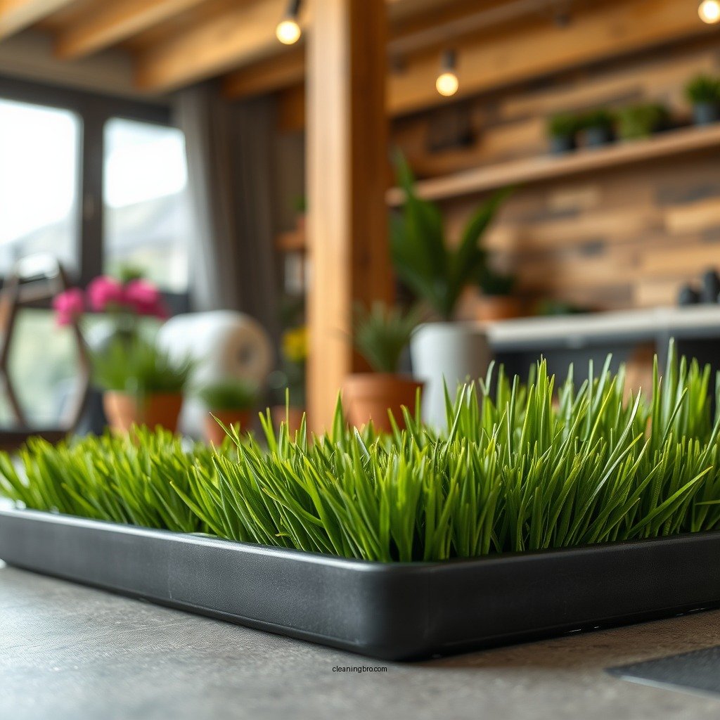 Regular Brushing - how to keep artificial grass clean