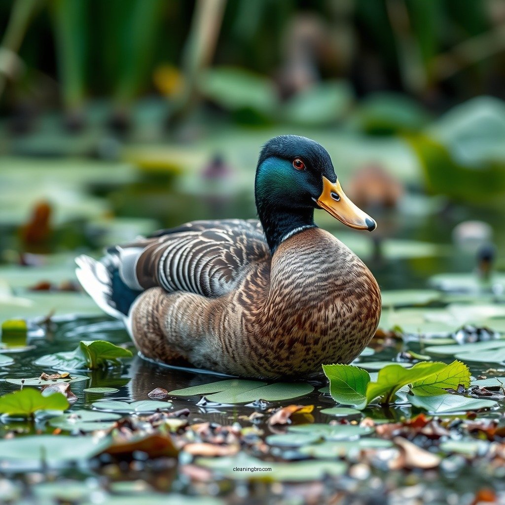 Vegetation Management - how to keep duck pond clean