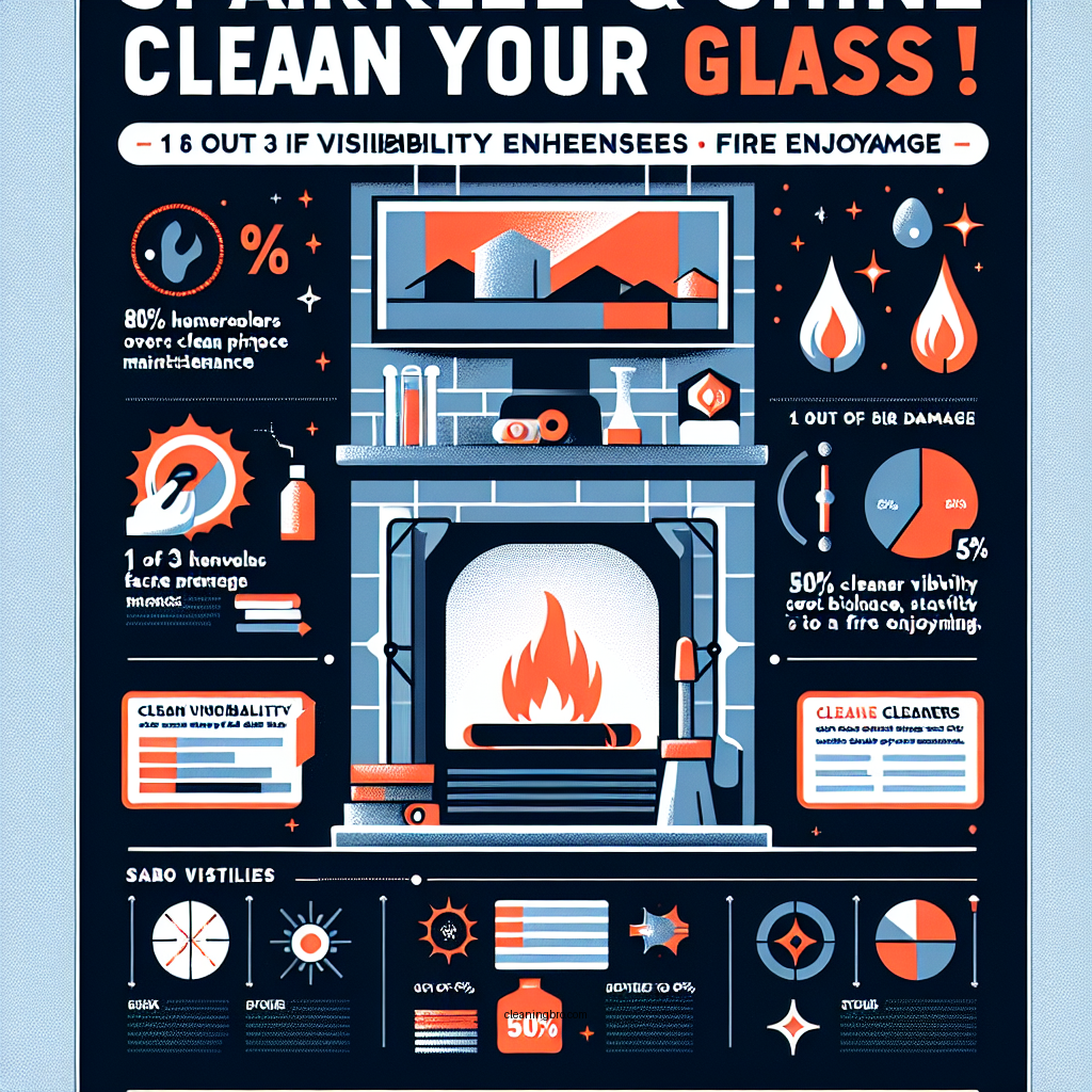how to keep fireplace glass clean - Data Infographic and Statistics