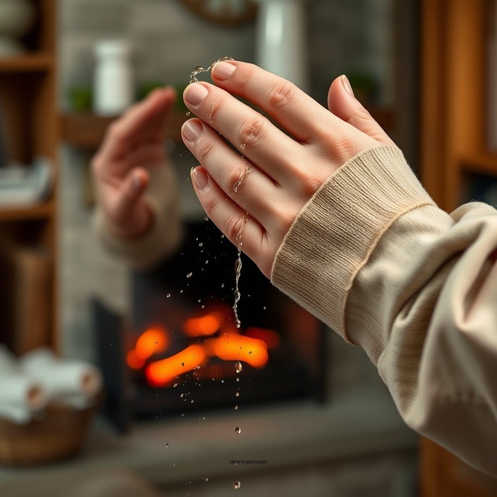 Step-by-Step Cleaning Process - how to keep fireplace glass clean
