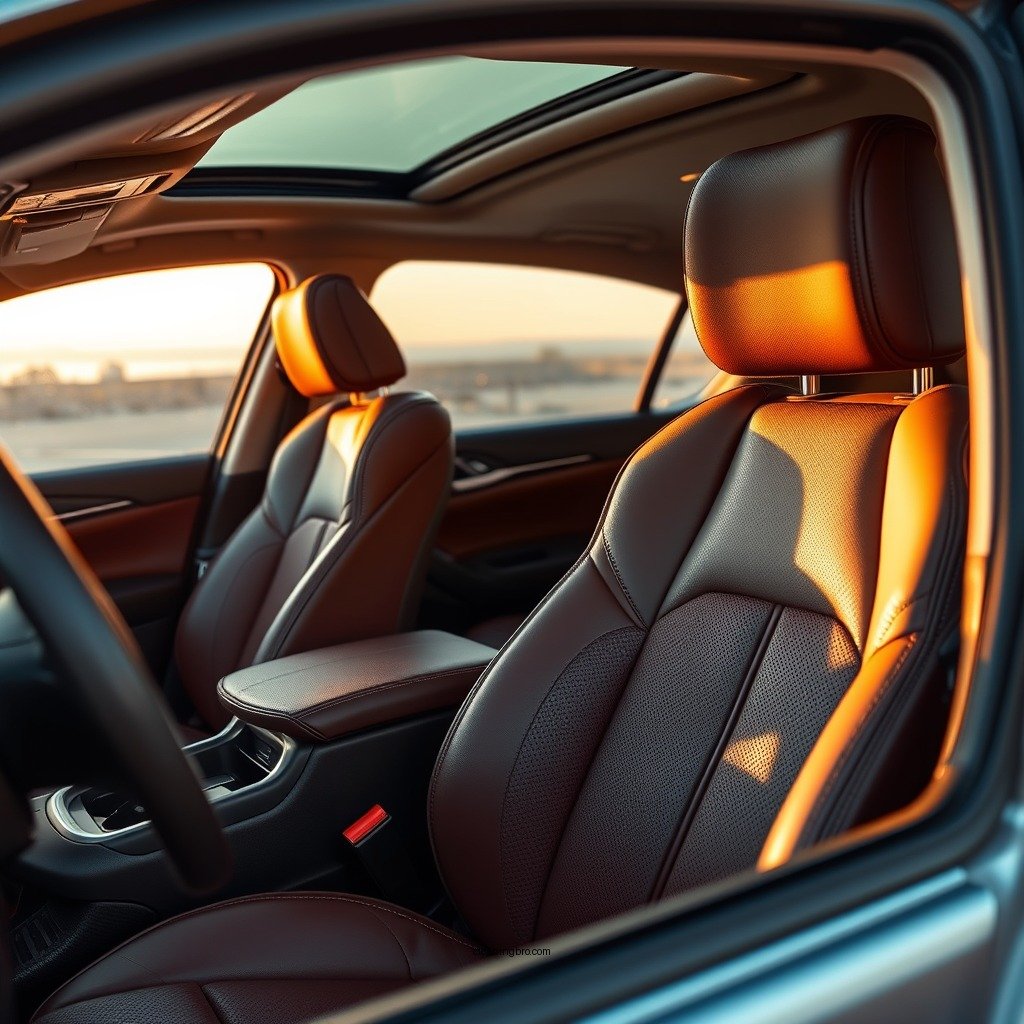 Clean Up Moisture - how to keep leather car seats clean after the beach
