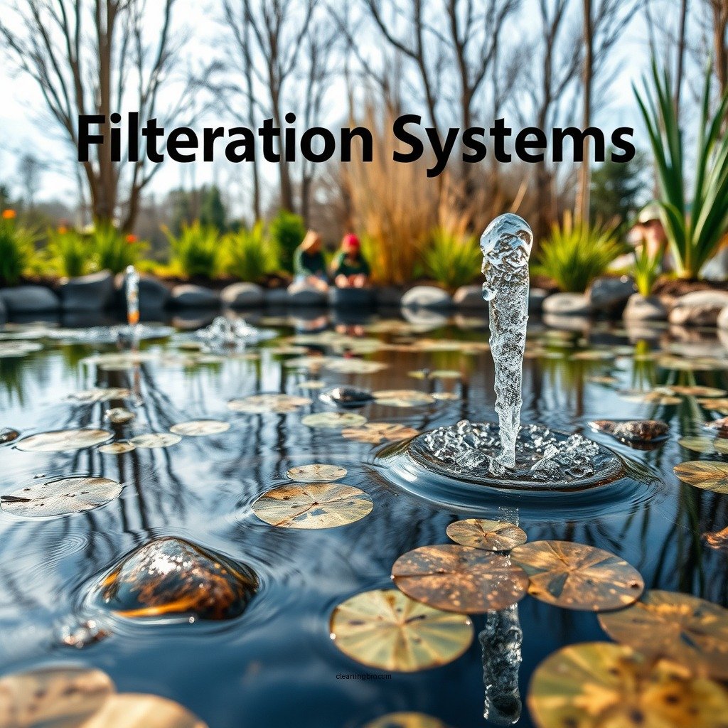 Implementing Filtration Systems - how to keep pond clean