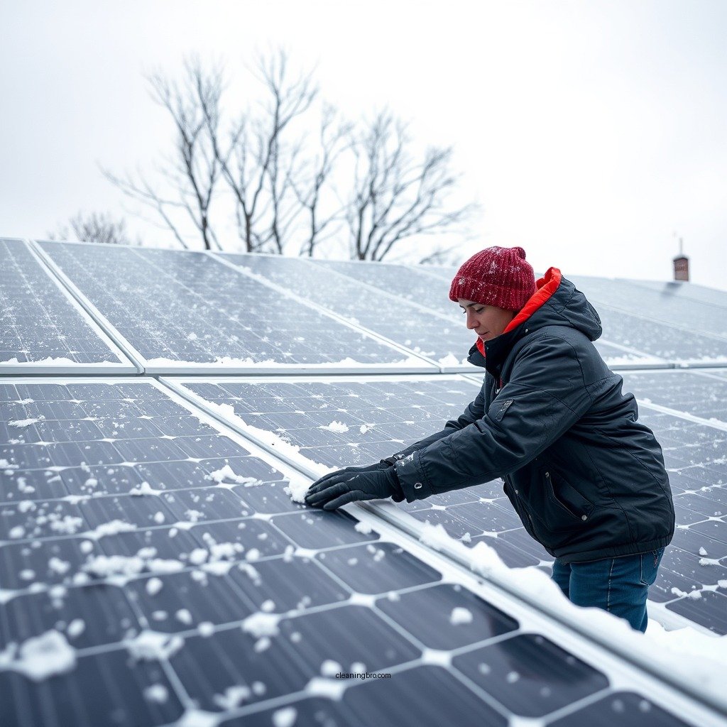 Choosing the Right Solar Panel Design - how to keep solar panels clear of snow