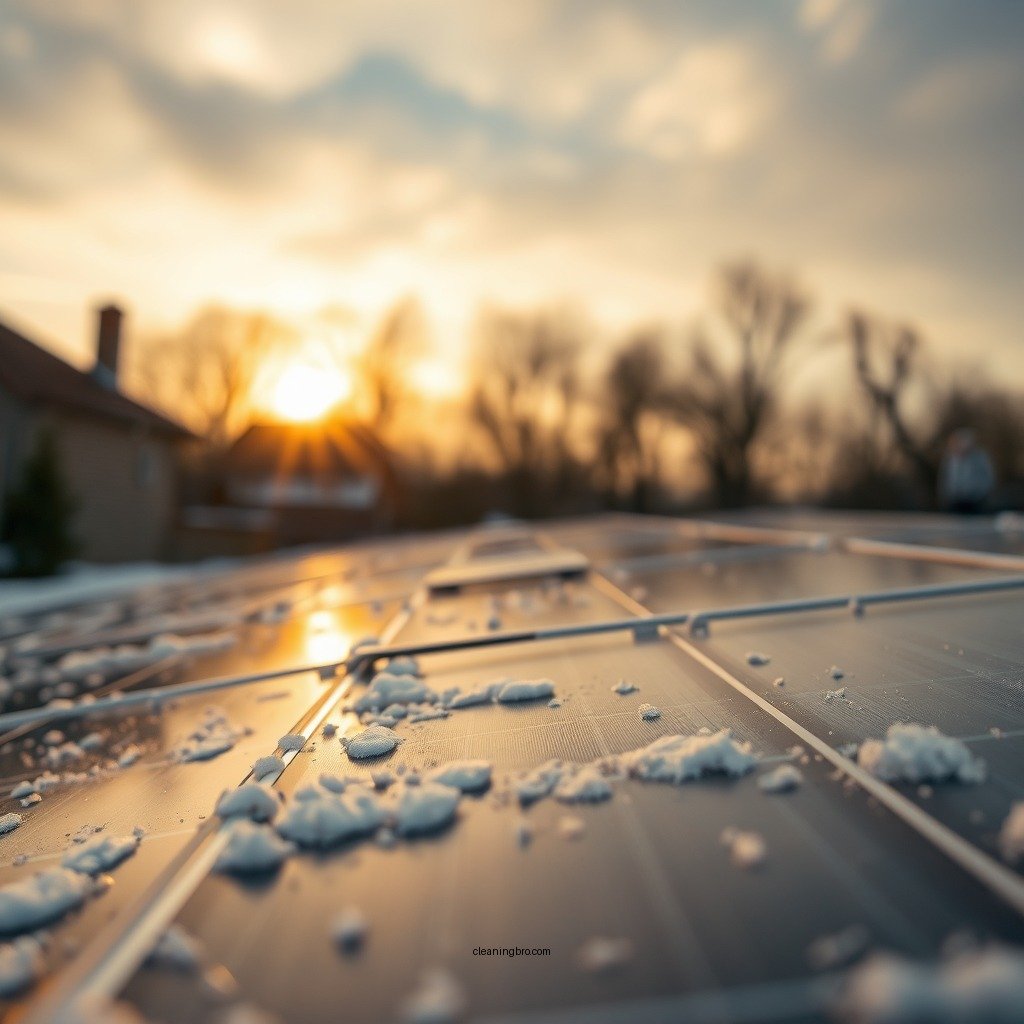 Proactive Measures Before Winter - how to keep solar panels clear of snow