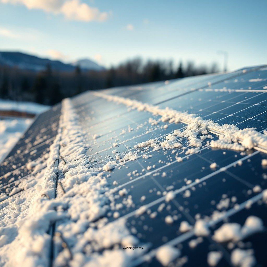 Understanding the Impact of Snow on Solar Panels - how to keep solar panels clear of snow