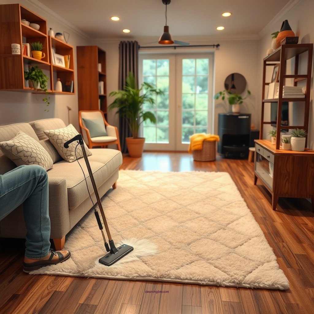 Spot Cleaning Techniques - how to keep white rug clean