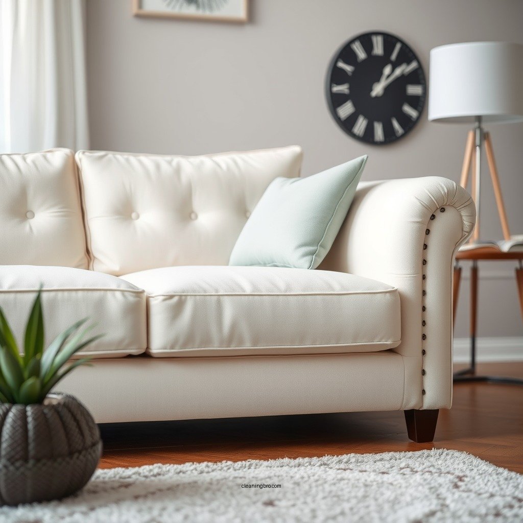 Deep Cleaning Methods - how to keep white sofa clean