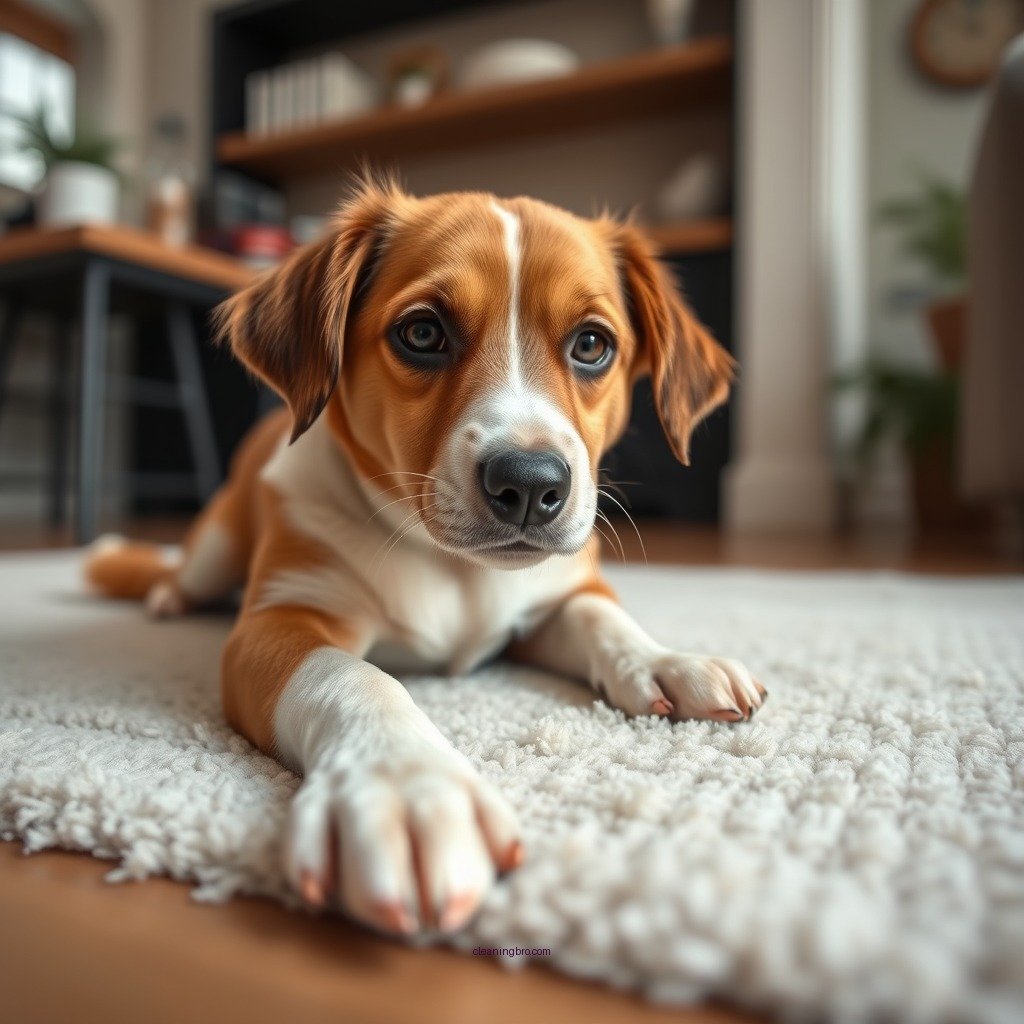 Implement a Cleaning Routine - how to keep your house clean with a shedding dog