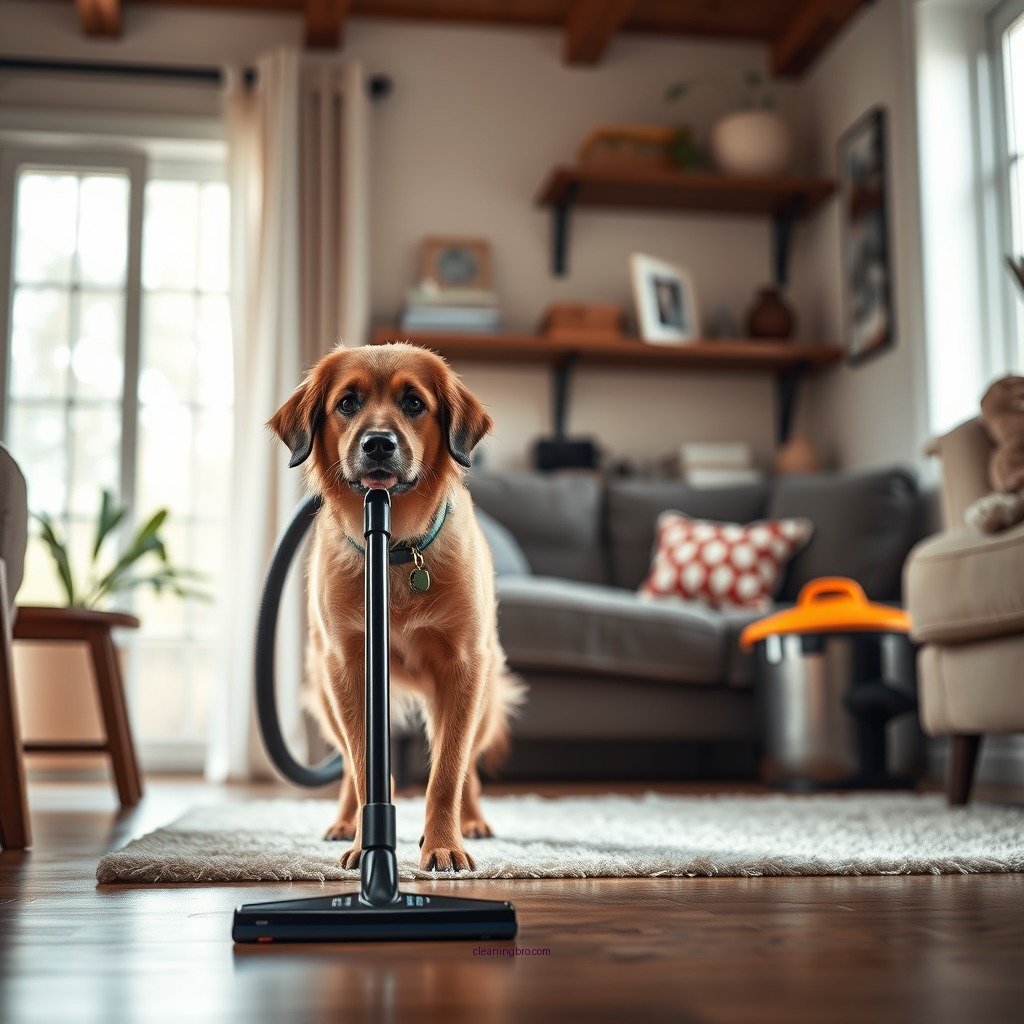 Invest in Effective Cleaning Tools - how to keep your house clean with a shedding dog