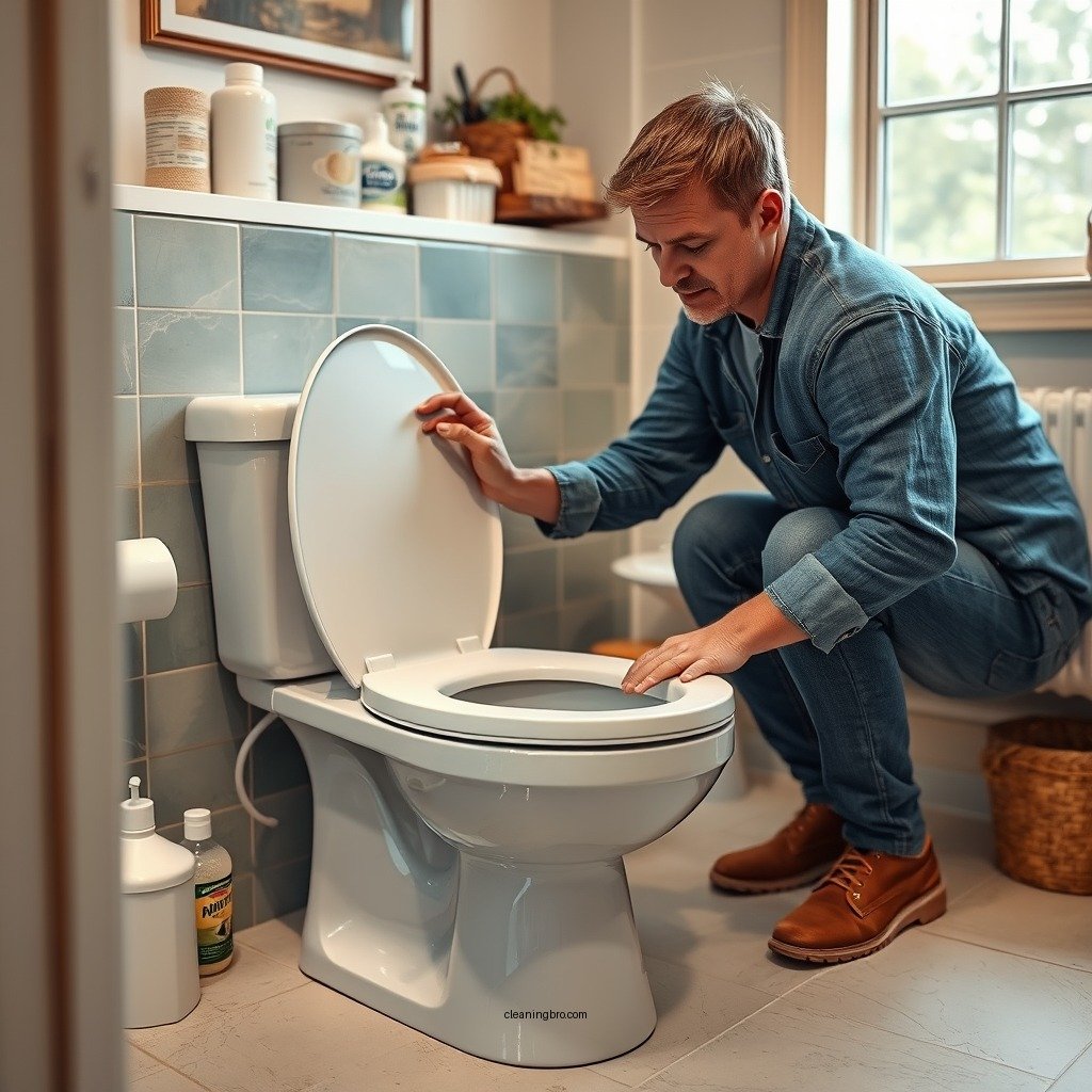 Choose the Right Cleaning Products - how to keep your toilet clean