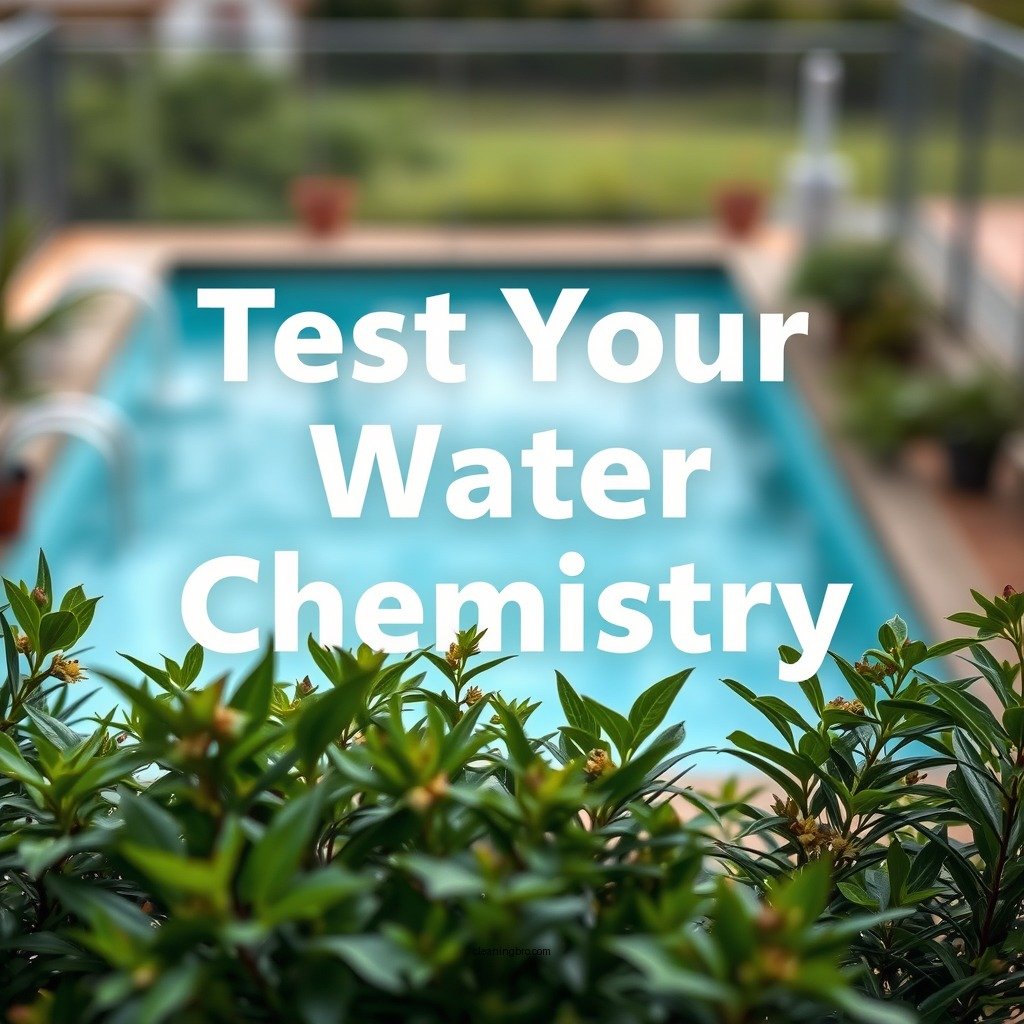 Test Your Water Chemistry - how to make cloudy pool water clear