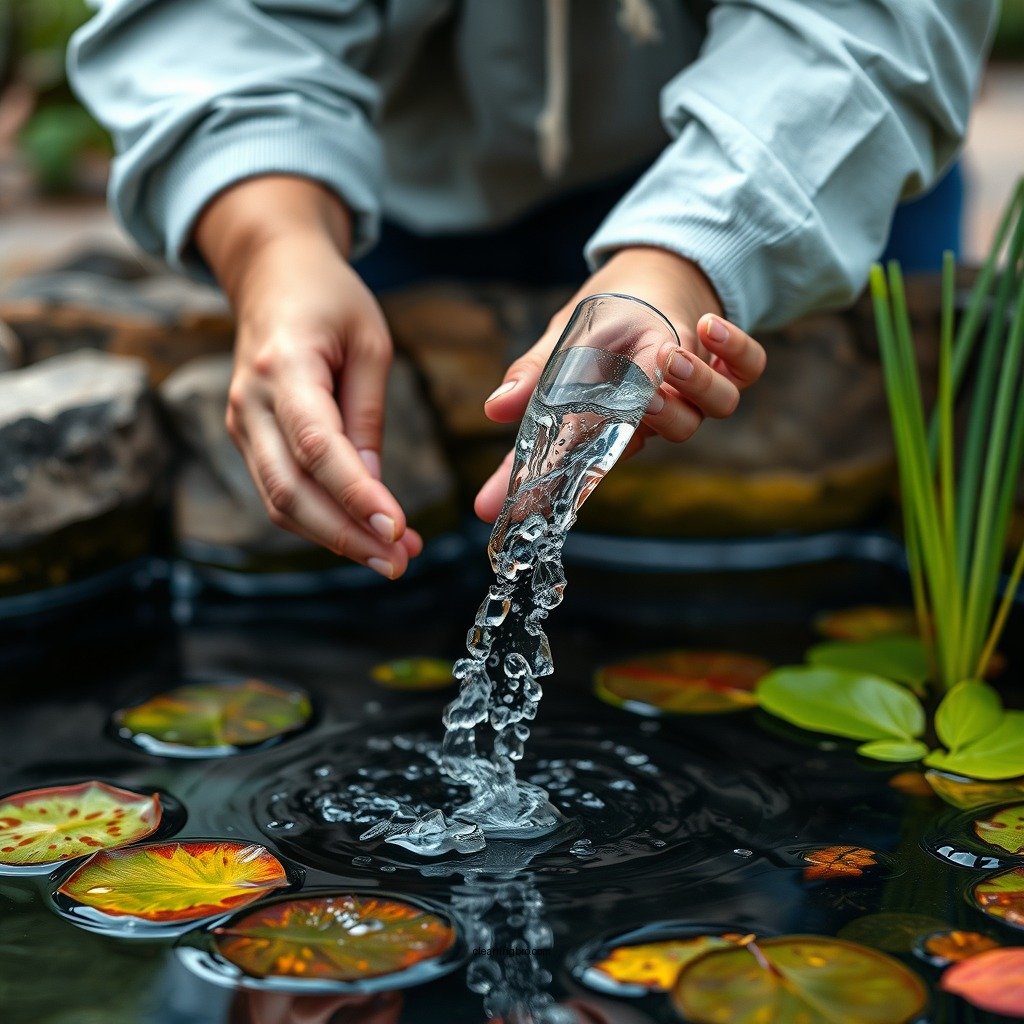 Natural Methods to Clear Pond Water - how to make water clear in pond