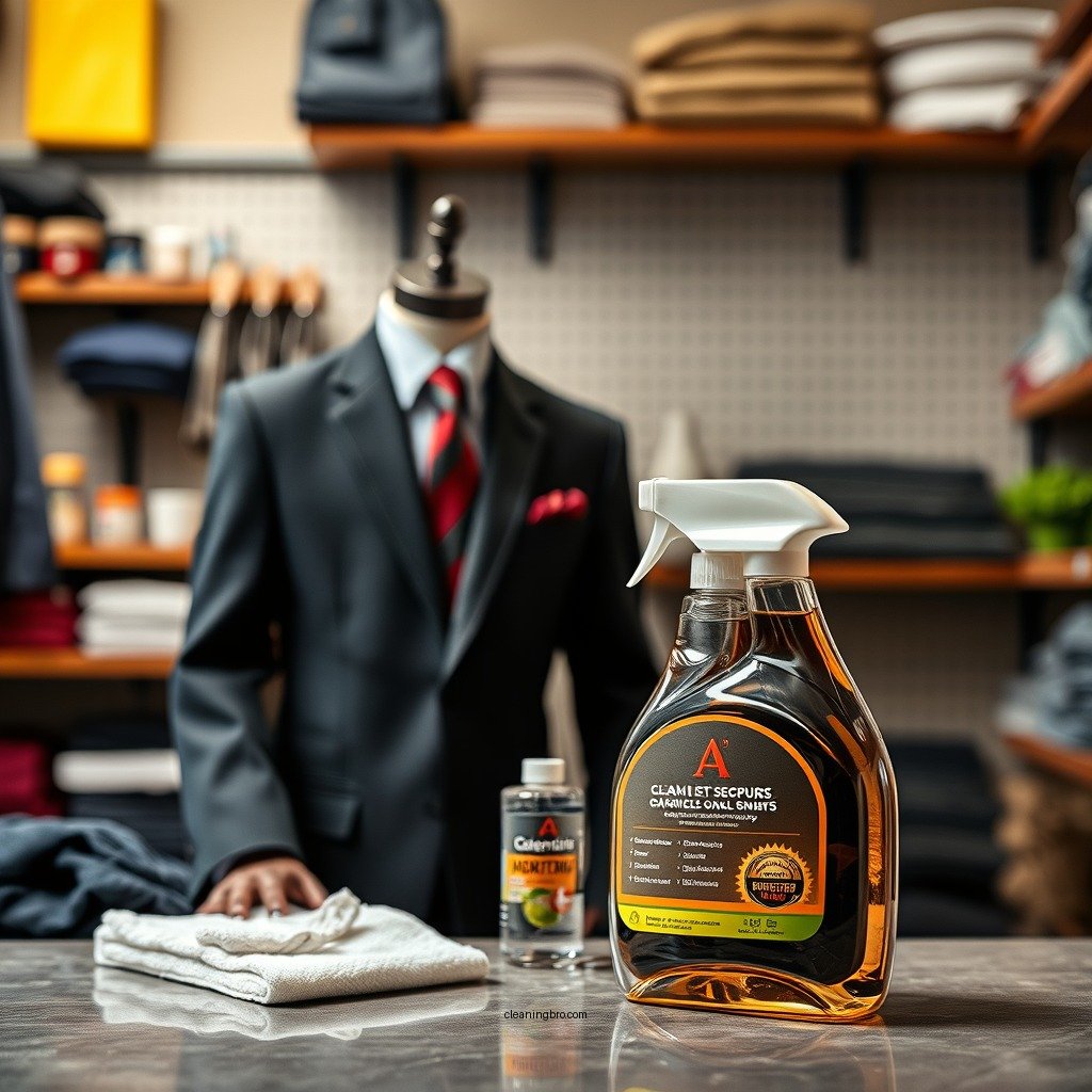 Essential Spot Cleaning Supplies - how to spot clean suit