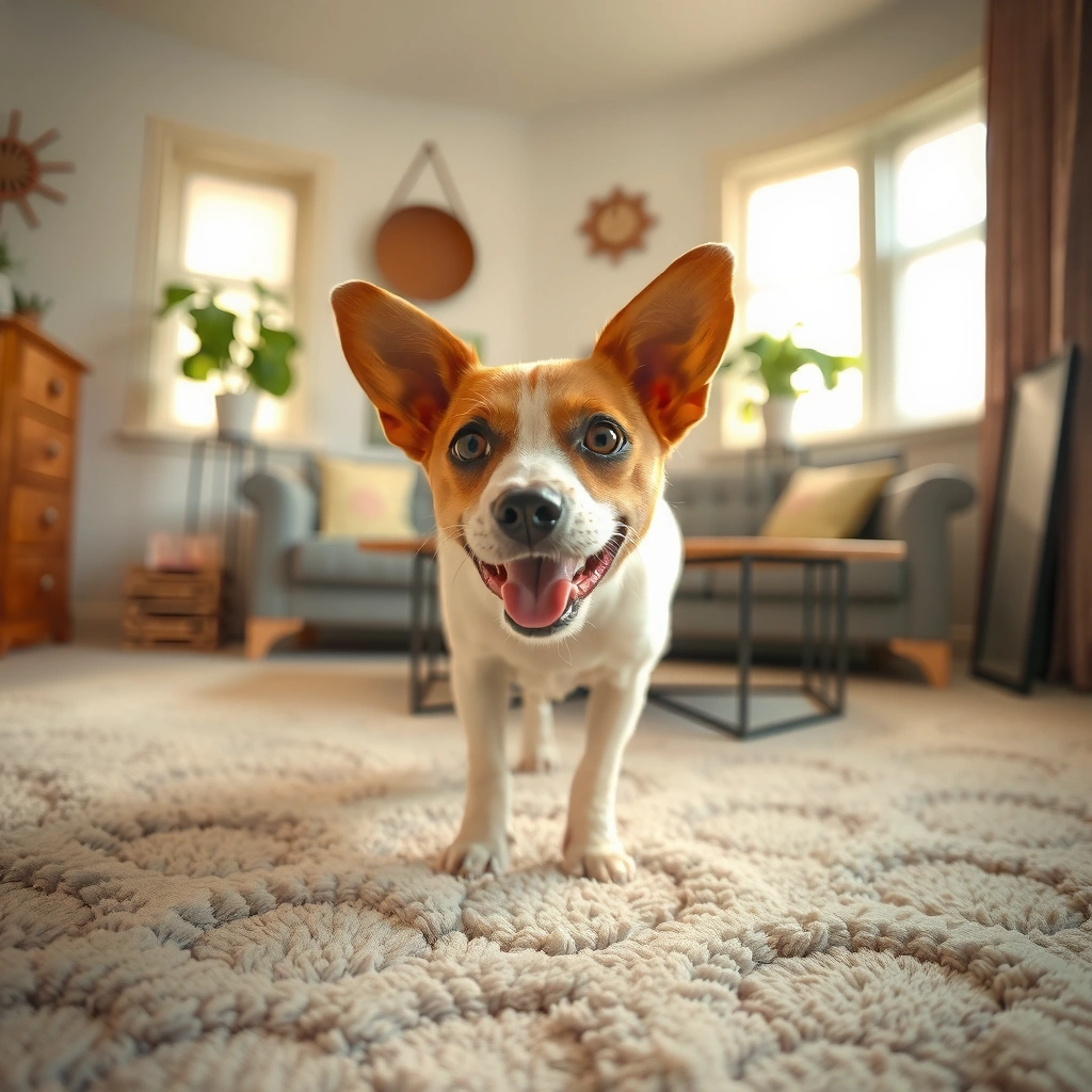 Act Fast - how to clean carpet from vomit