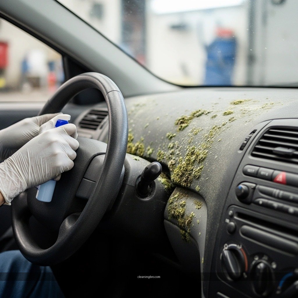 Affected Areas - how to clean mildew in car