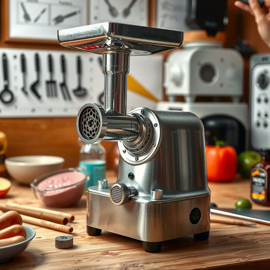 Aluminum Meat Grinder - how to clean aluminum meat grinder