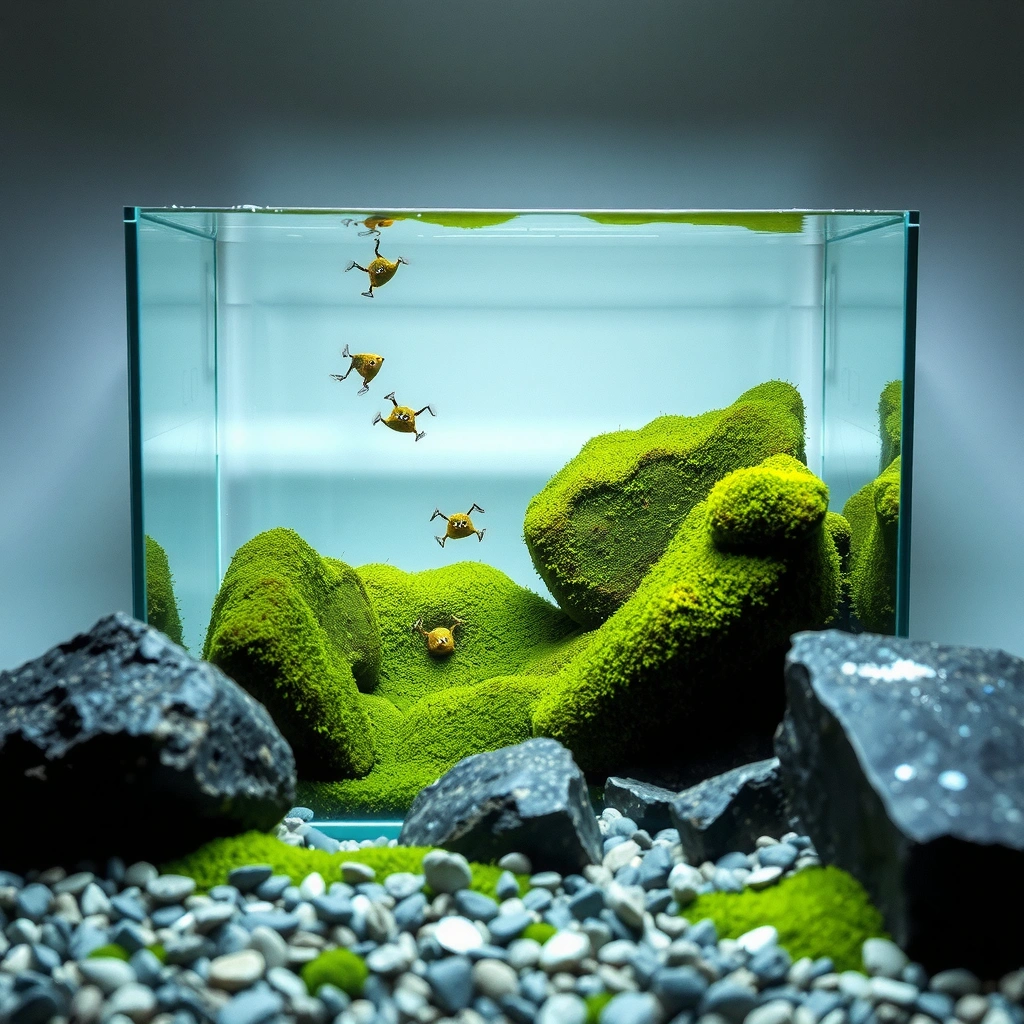 Aquarium Rocks - how to clean algae from aquarium rocks