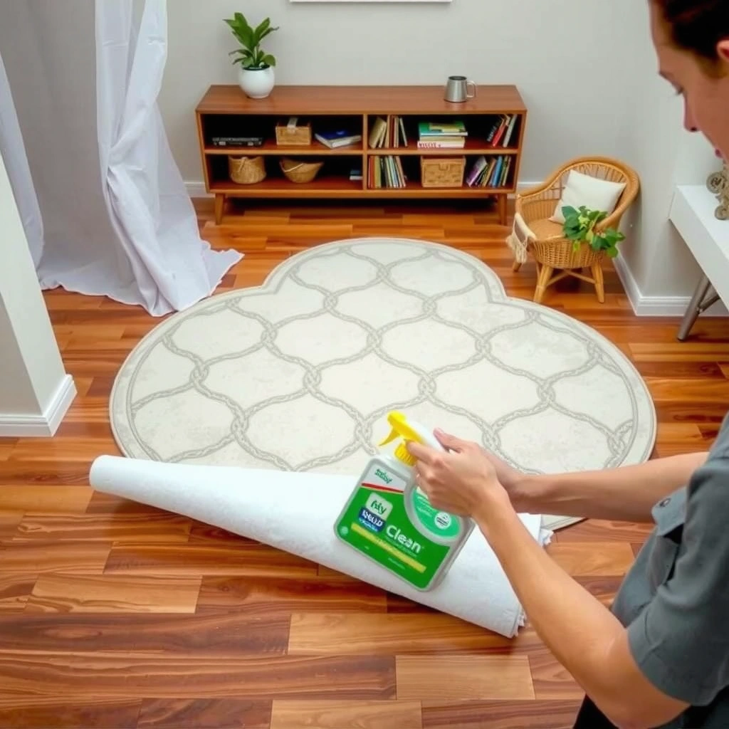 Area Rug and Hardwood Floor - how to clean area rug on hardwood floor