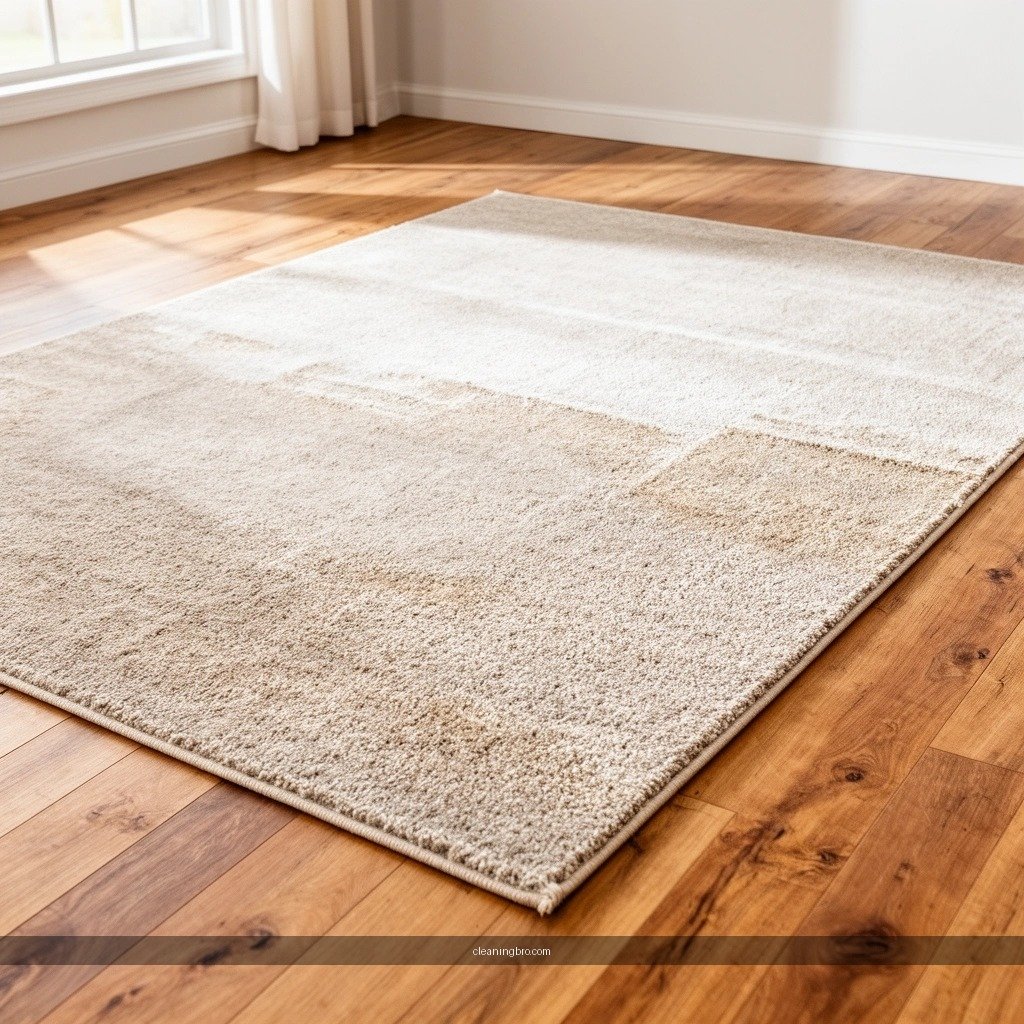 Area Rug and Wood Floor - how to clean area rugs on wood floors